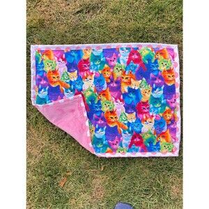 Cats Doll Blanket 21 1/2 "x21"